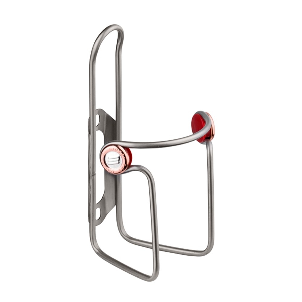 Košík na láhev Elite Ciussi Inox stříbrný