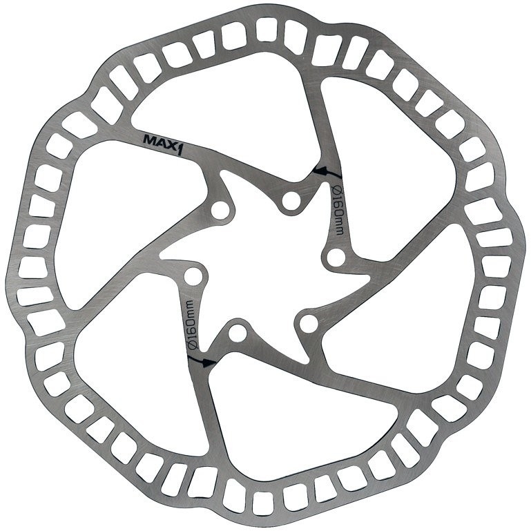 Brzdový kotouč MAX1 160mm 6 děr