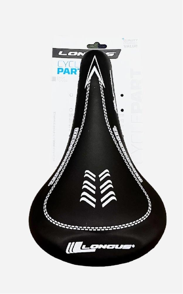 Sedlo Longus K2 GEL černé MTB/ATB