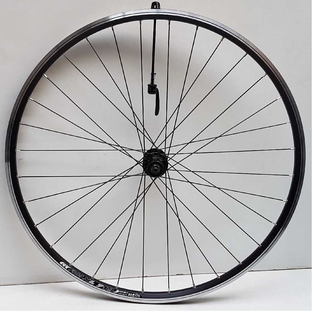 Zapletené kolo 28 Z Altus 7s, nerez, černý dvojitý ráfek