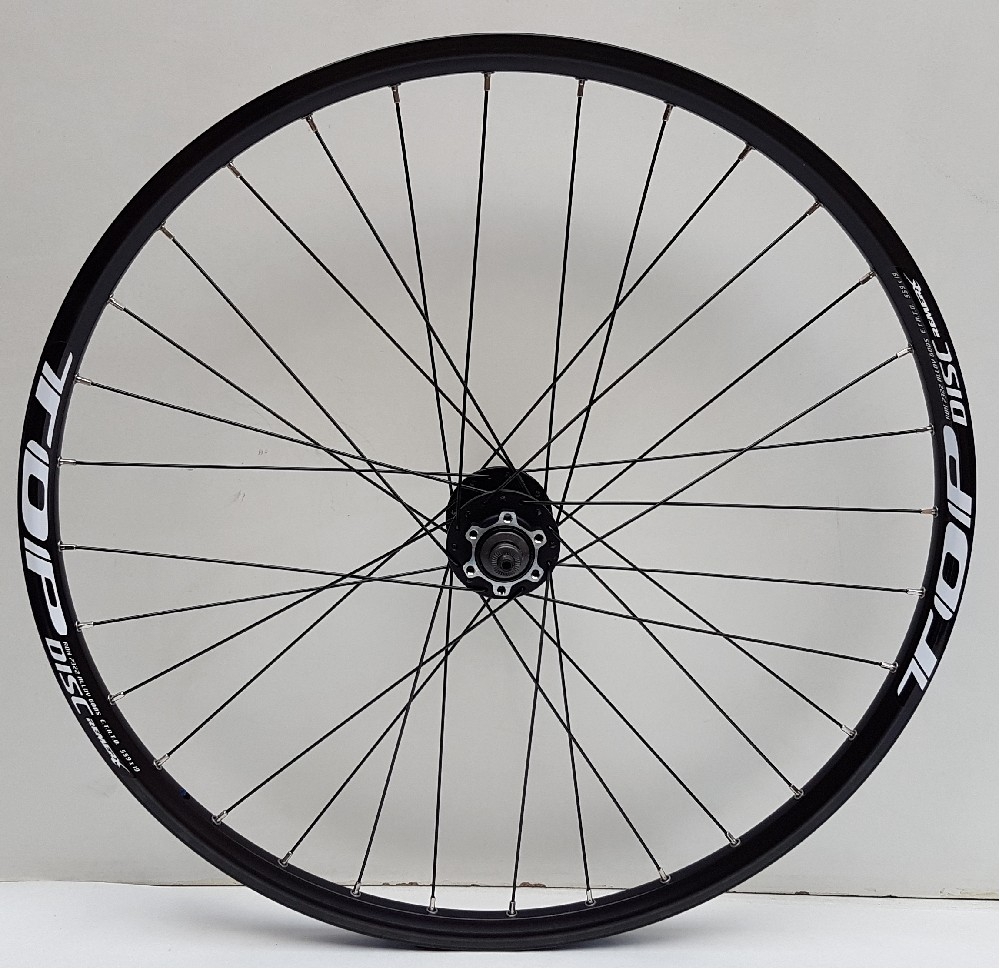 Zapletené kolo 28 a 29 Z Top Disc 7322 černý disc 6 děr