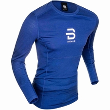 Triko BJ Active wool LS M modré