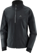Bunda Salomon Lightning warm softshell W black 20/21