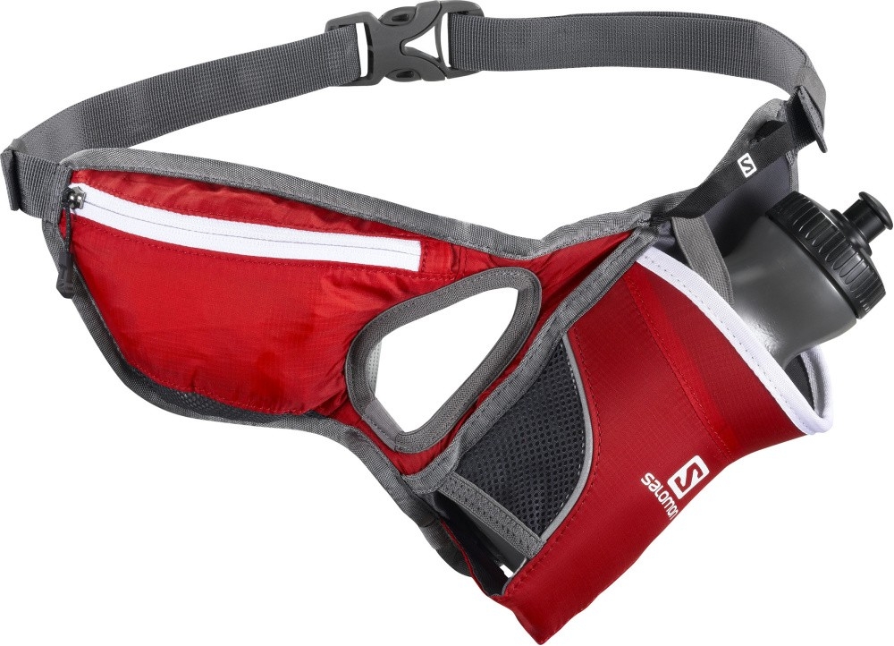 Ledvinka Salomon Hydro 45 belt bright red/iron 13/14