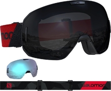 Lyžařské brýle Salomon S/MAX black/red/solar black 20/21