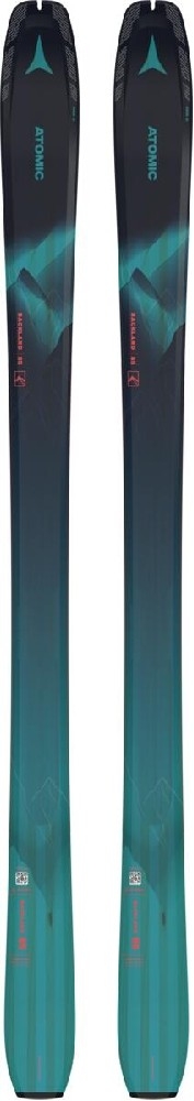 Skialpové lyže ATOMIC Backland W 85+pás Hybrid Skin