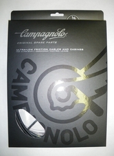 Bowdeny+lanka Campagnolo ErgoPower, BLACK (brzdy + řazení, černá)