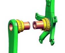 Ložisko pro kliky Campagnolo Ultra Torque RECORD/CHORUS včetně prachovek (2ks)