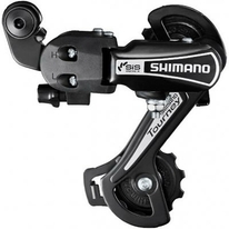 Přehazovačka Shimano RD-TY21SS-L bez háku 6speed, kr.vod., černý