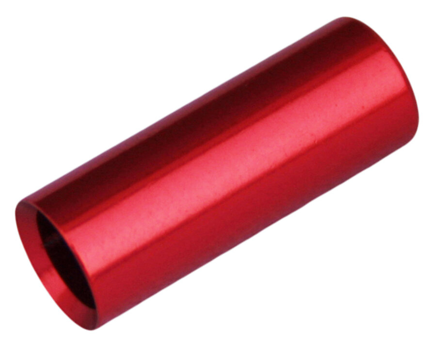 Koncovka bowdenu MAX1 CNC Alu 4mm utěsněná červená 100ks