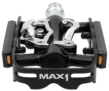 Pedály MAX1 SPD Tour jednostranné černé