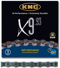 Řetěz KMC X-9.93 stř/šedý