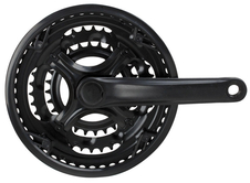 Kliky LASCO Cross 48x38x28z/170mm s krytem černé