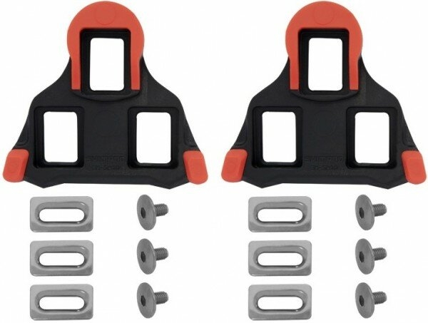 Kufry Shimano SPD-SL SM-SH10 černo/červené