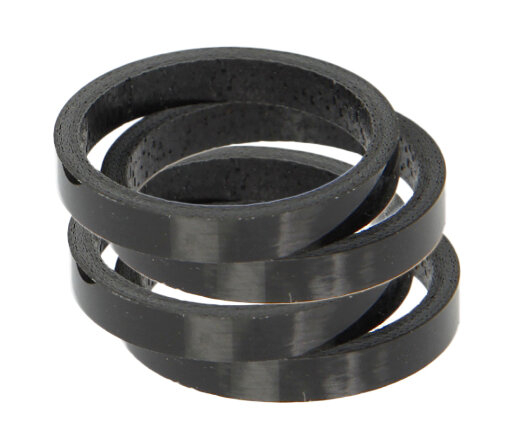 Podložka představce A-H 1 1/8 5mm carbon černá