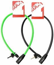 Zámek lanko MAX1 650mm barevný
