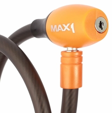 Zámek lanko MAX1 650x12 mm Golem 4klíče