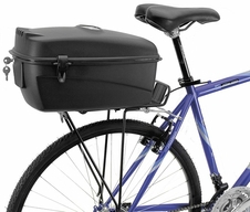 Box na nosič M-WAVE plastový, 17l, se zámkem