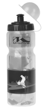 Láhev 0,4 l termo MIGHTY transparent/černá