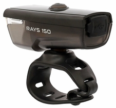 Světlo přední SMART RAYS 150 USB, 25Lux