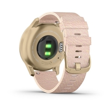Hodinky Garmin vívomove3 Style, LightGold/Pink Nylon Band