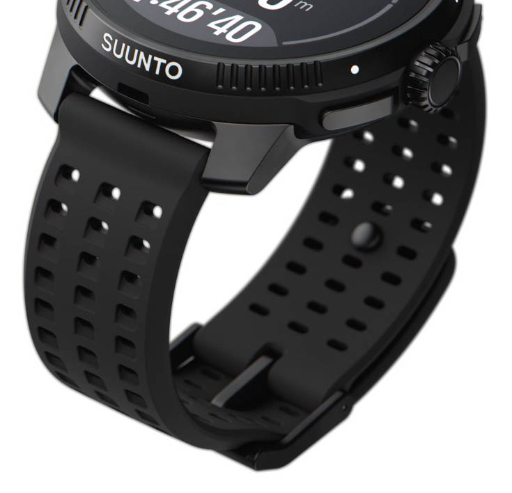 Řemínek Suunto Race All Black 22mm