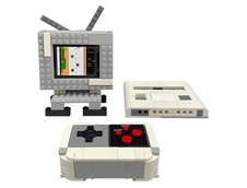 Retro konzole skládací Millennium Bricks Console Arcade