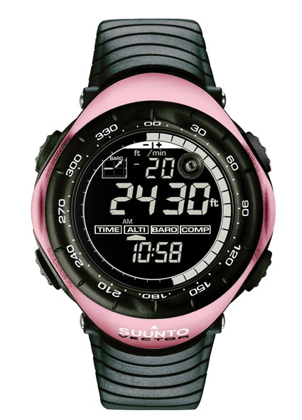 Hodinky s výškoměrem Suunto VECTOR Pink