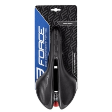 Sedlo Force ROS HOLE+ sportovní, černo-šedé