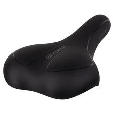 Sedlo FORCE COMFORT GEL turistické, černé