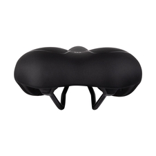 Sedlo FORCE COMFORT GEL turistické, černé