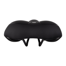 Sedlo FORCE COMFORT GEL LADY turistické, černé