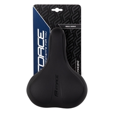 Sedlo FORCE COMFORT GEL LADY turistické, černé