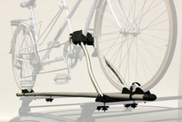 Nosič Peruzzo střešní ROMA tandem Al, stříbrný