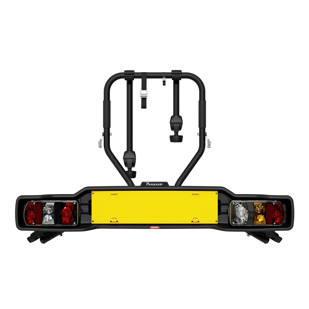 Nosič Peruzzo SIENA tažné zařízení pro 3 kola Fe, stříbrný