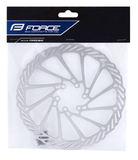 Brzdový kotouč FORCE-2 180 mm, 6 děr, stříbrný