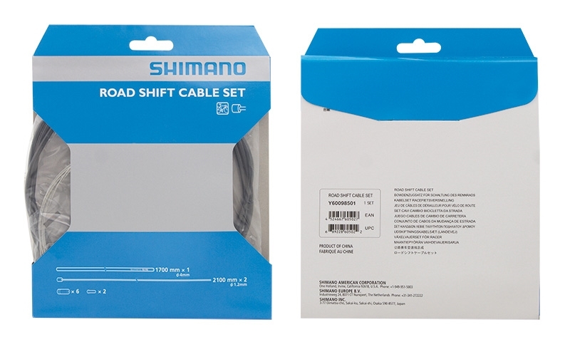 Set řadících bowdenů a lanek Shimano UNI SIS