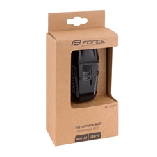 Světlo přední FORCE BUG-400 USB černé