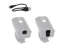 světlo přední FORCE DIVER 900 LM, USB, černé