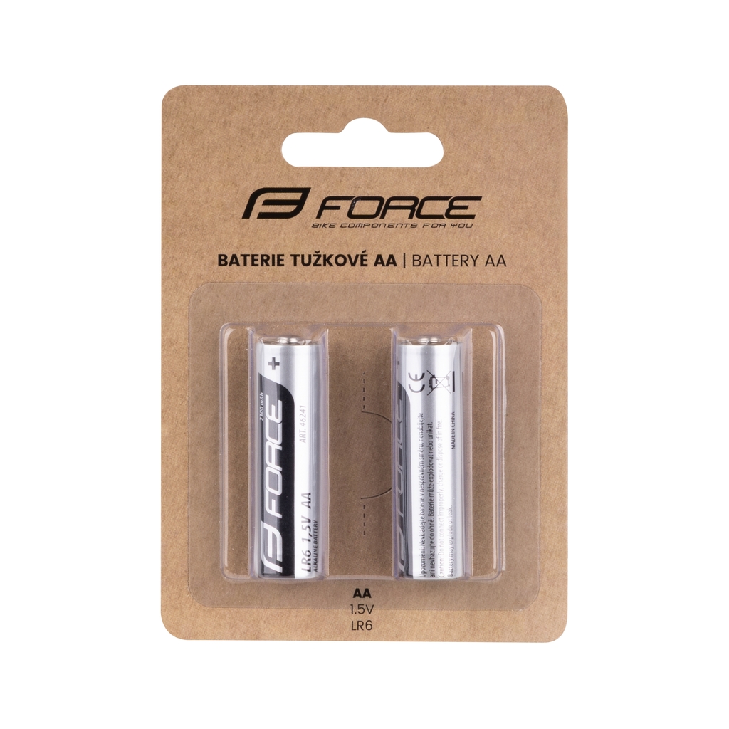 Baterie tužkové AA / 1,5V    1 x 2 ks
