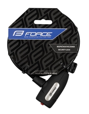 Zámek FORCE LUX spirálový s držákem 180cm/8mm