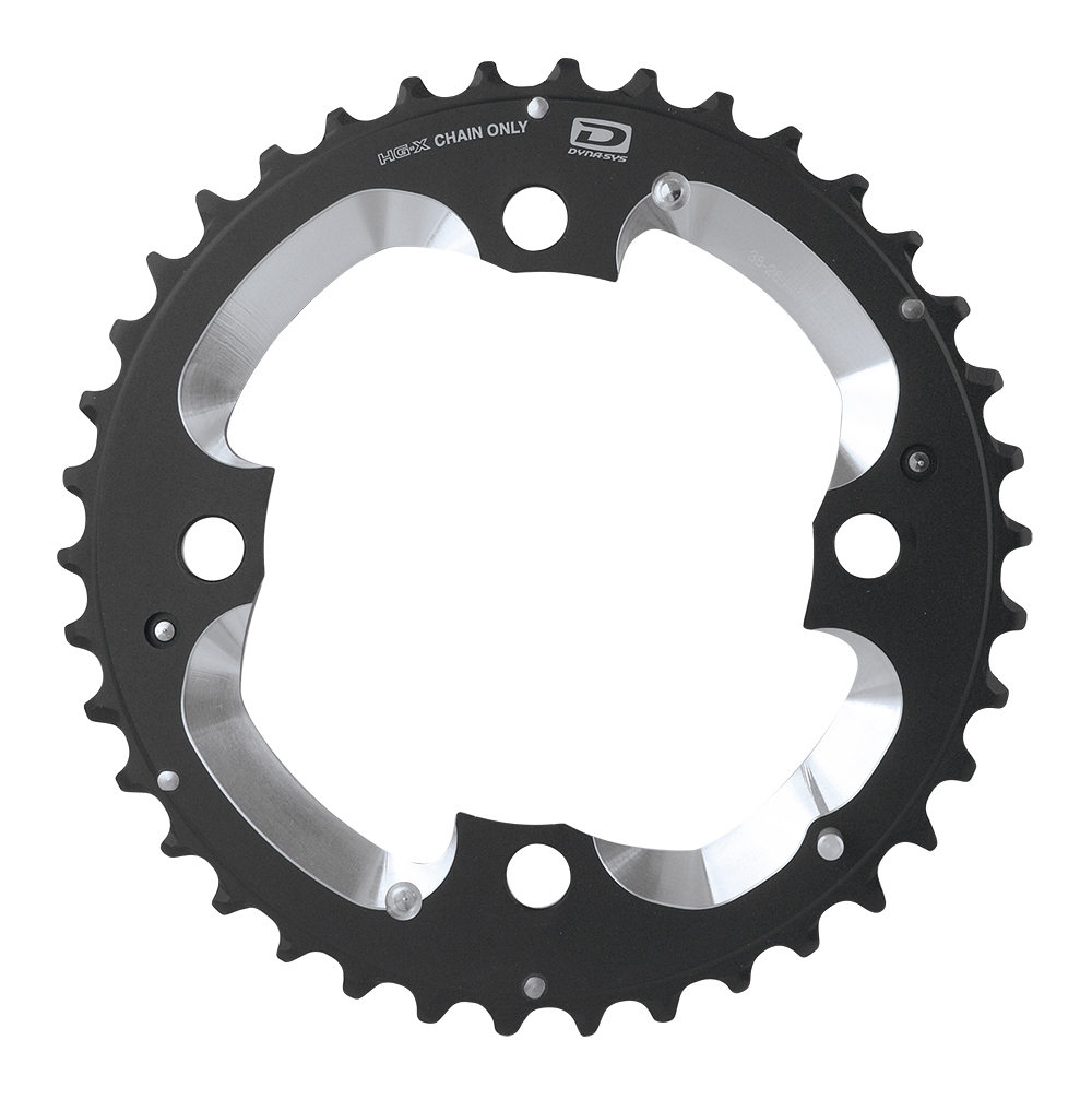 Převodník Shimano M785 38z černý 4p