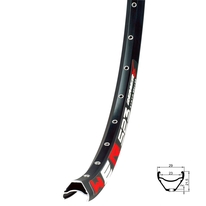 ráfek REMERX WER 523, 584x23, 32d, černý