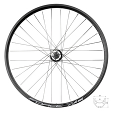 Zapletené kolo zadní Force XC DISC 559x19 F804333-6d 32d
