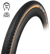 Plášť TUFO Gravel THUNDERO HD 700x36C, bezduš., črn/béž