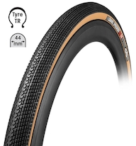 Plášť TUFO Gravel SPEEDERO HD 700x44C, bezduš., črn-béž