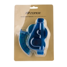 Čistička řetězů FORCE ECO plast. s rukojetí, modrá