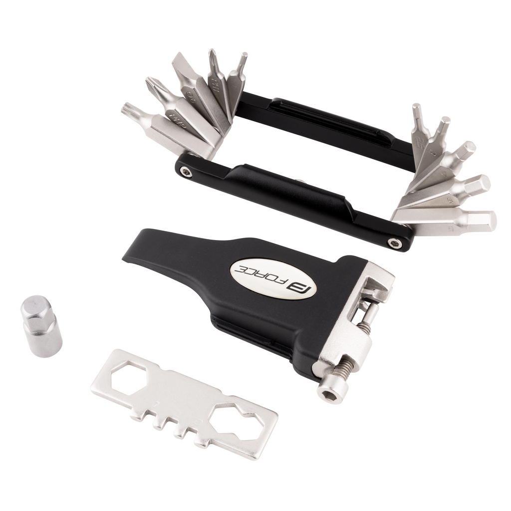 Multiklíč FORCE sada 19 funkcí s nýtovačem