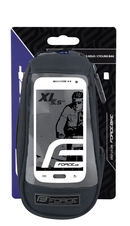 Brašna na rám FORCE PHONE XL 5,5 vrchní, černá