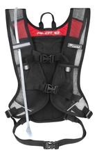 Batoh Force PILOT PLUS 10 l+2L rez., černo-červ.